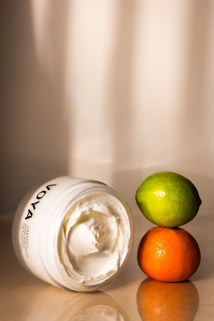 Vibrancy body butter with lime and mandarin fruit