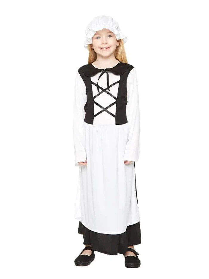 Victorian Street Girl Costume - thefancydress.co.uk