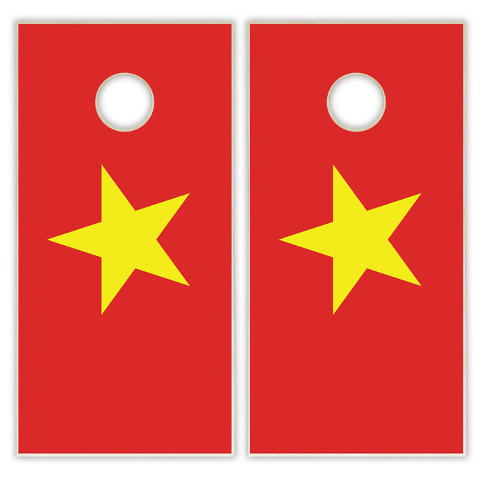Vietnam Flag Cornhole Set