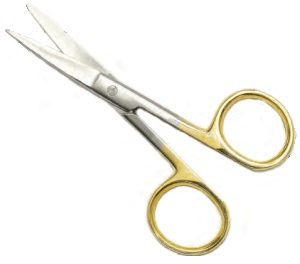WAPSI SCISSORS 4 1/2" HAIR Wapsi Fly Tying Rivers and Glen Trading Co