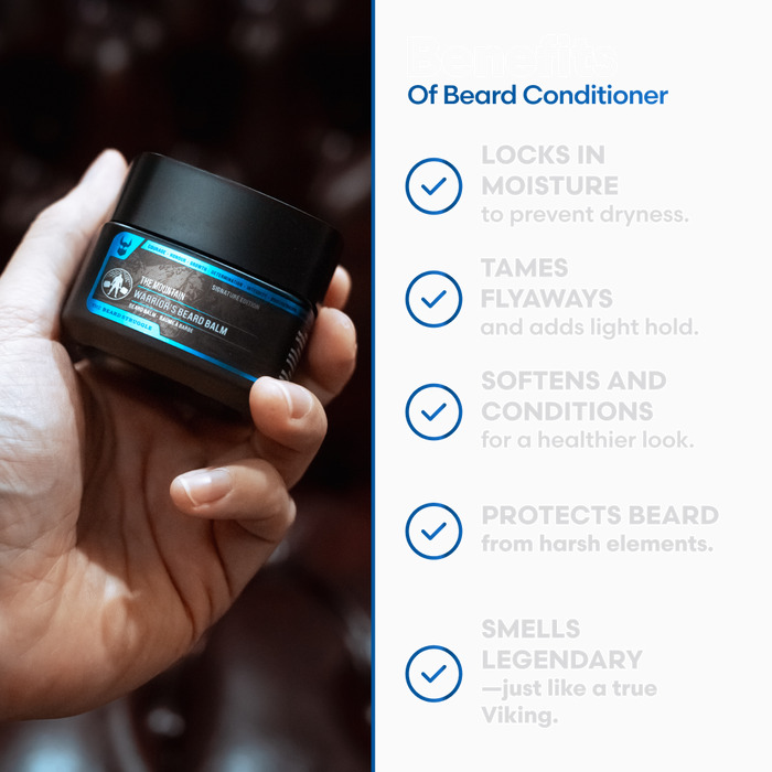Beard Balm - Mountain, image 3. The Beard Struggle