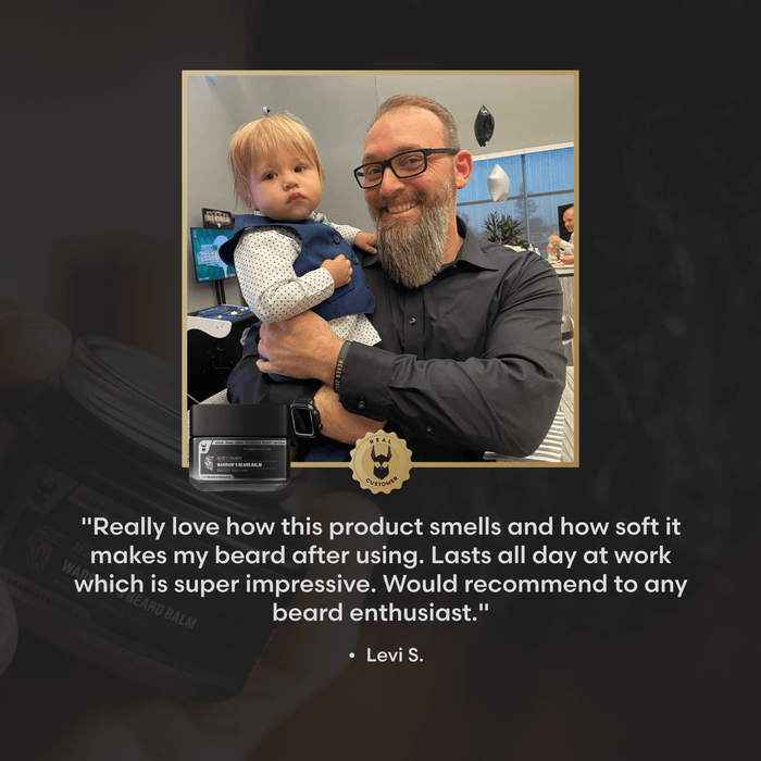 Warrior's Beard Balm, image 5. The Beard Struggle