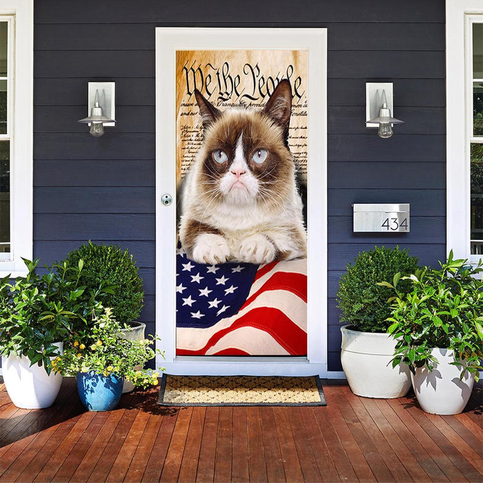 Grumpy Cat Door Cover We The Grumpy Cats