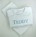 White Ribbed Short Set