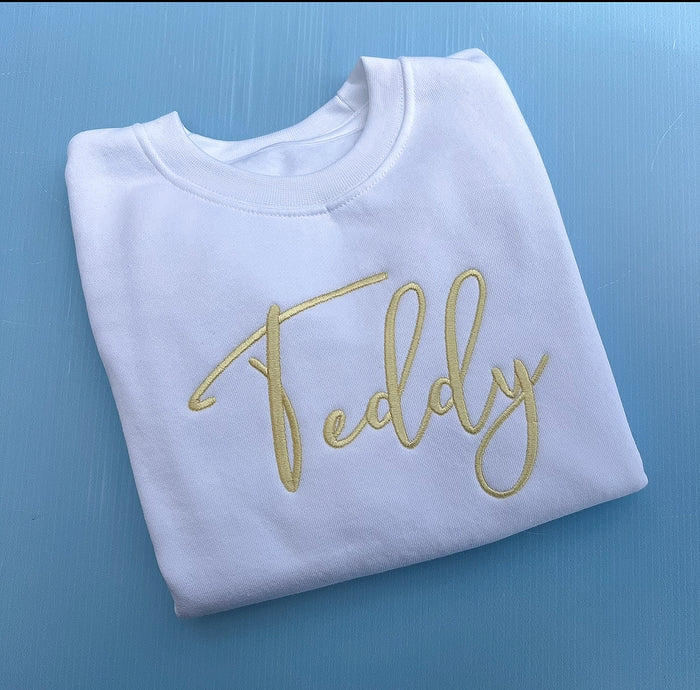 White Sweatshirt