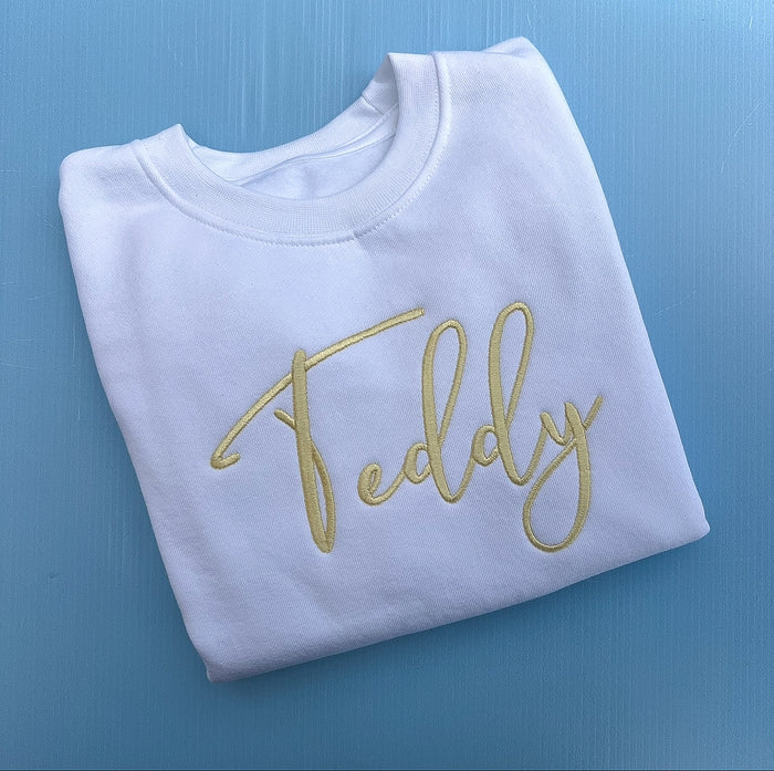 White Sweatshirt