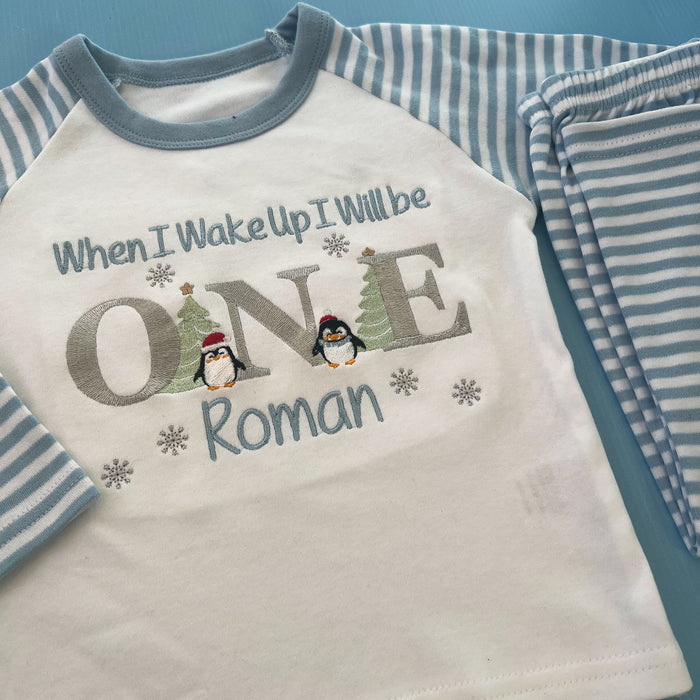Winter Onederland  Birthday Pyjamas