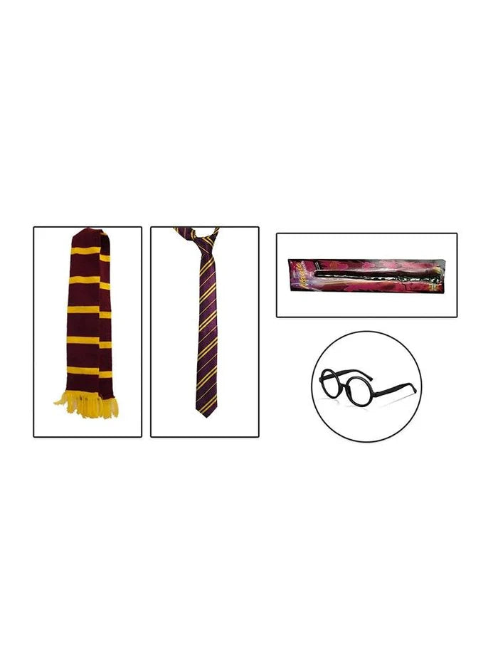 Wizard School Boy 4 Piece Set - thefancydress.co.uk