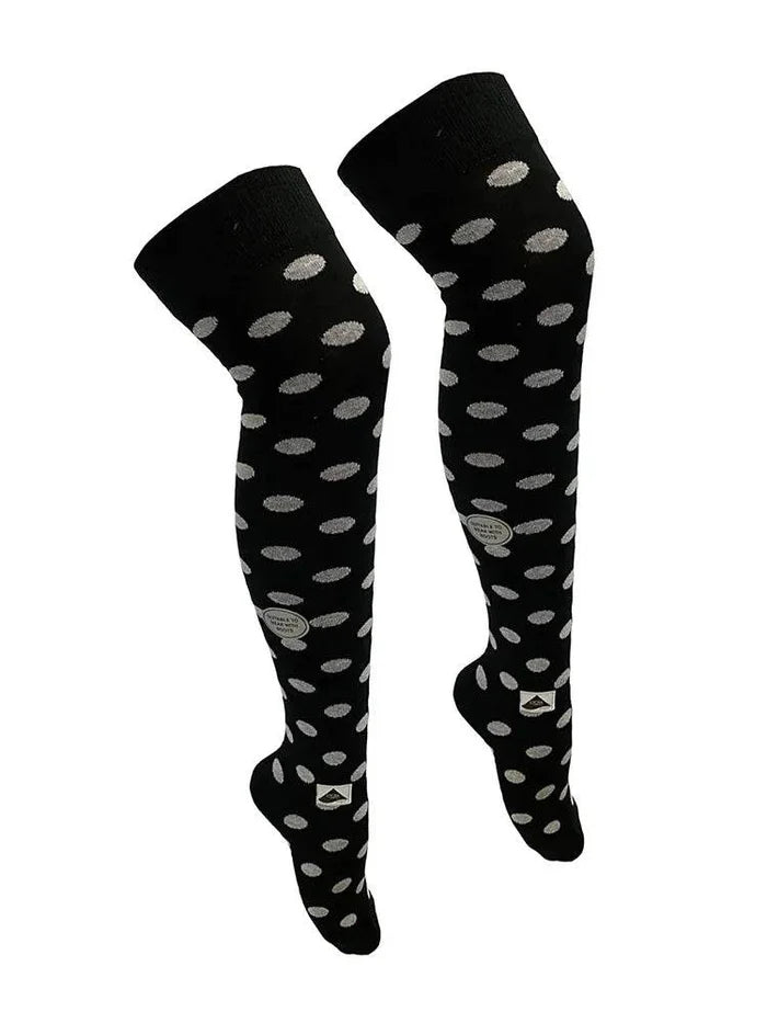 Women Argyle Over The Knees Socks - thefancydress.co.uk
