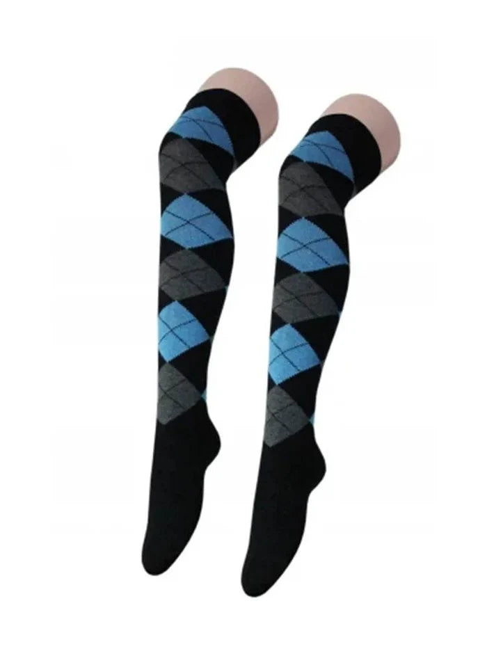 Black With Turquoise And Grey