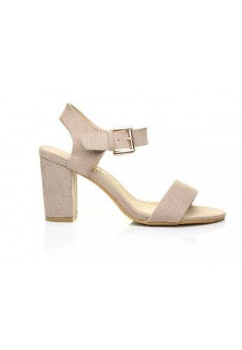 Women Low Block Heel Sandals - thefancydress.co.uk