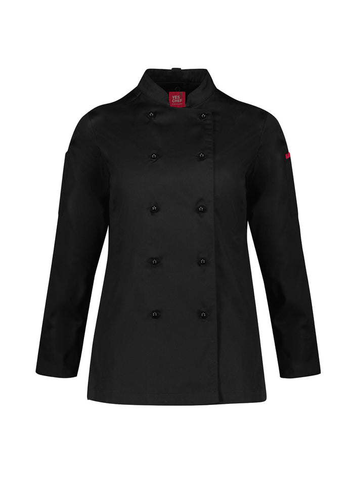 Womens Al Dente Long Sleeve Chef Jacket