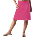 Pink Low Rise Leisure Knee Length Skirt by Figs Size Small