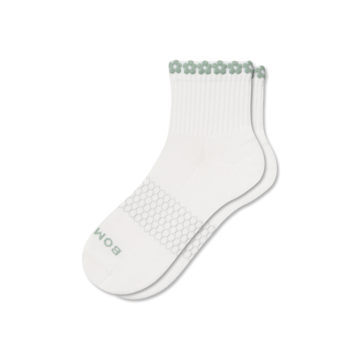 Women's Daisy Chain Quarter Sock 3-Pack