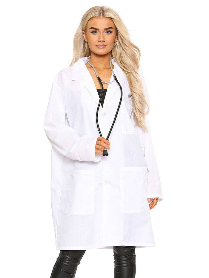 Women's Doctor Lab Coat - thefancydress.co.uk