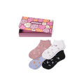 Women's Floral Lightweight Ankle Sock 4-Pack Gift Box