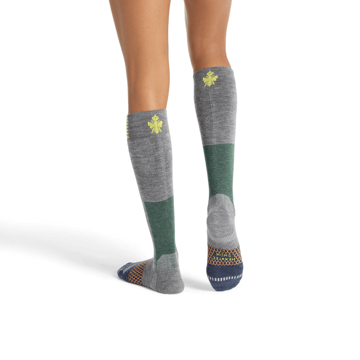 Women's Full-Cushion Merino Wool Blend Ski & Snowboard Sock 3-Pack