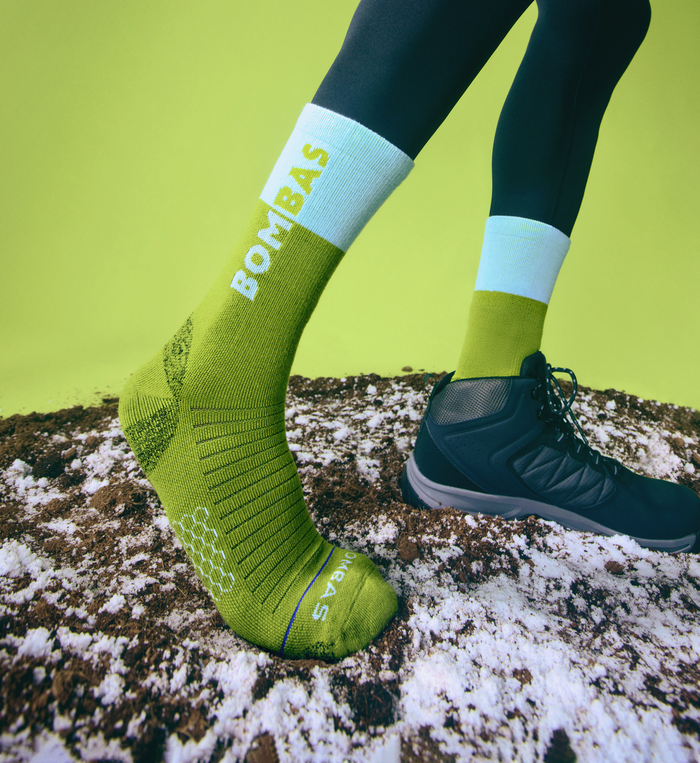 Women's Merino Wool Blend Hiking Calf Socks