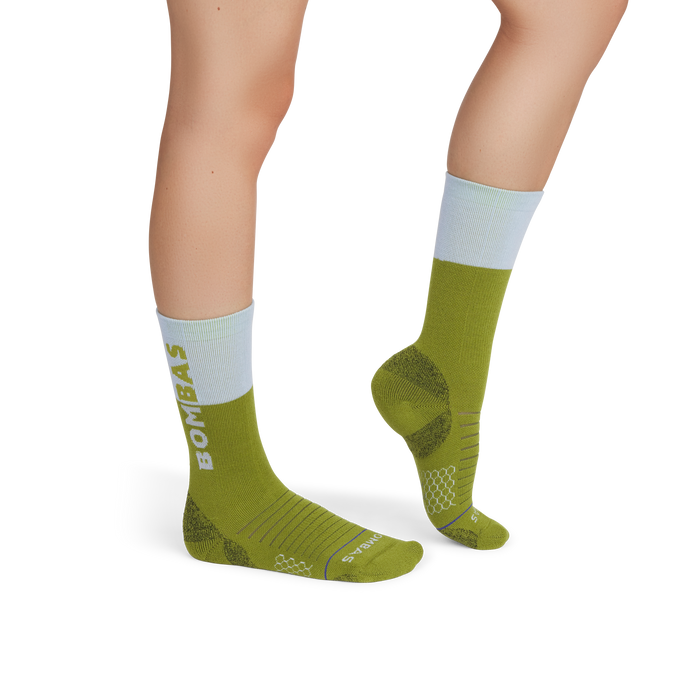 Women's Merino Wool Blend Hiking Calf Socks