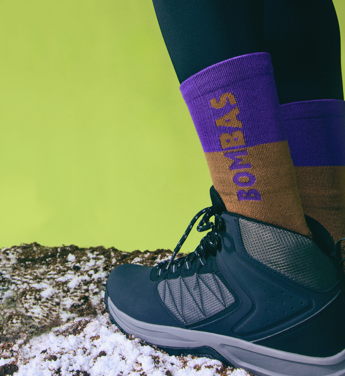 Women's Merino Wool Blend Hiking Calf Socks