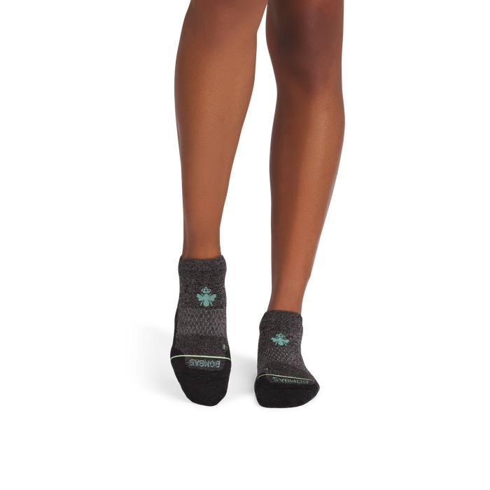 Women's Merino Wool Blend Run Ankle Sock 3-Pack