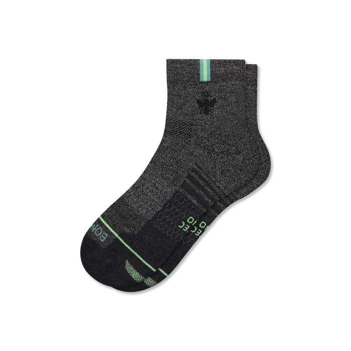 Women's Merino Wool Blend Run Quarter Socks