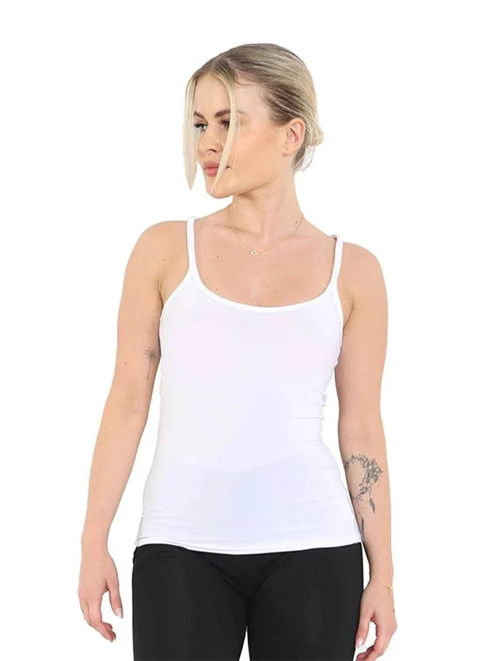 Womens Microfibre Vest Top - thefancydress.co.uk