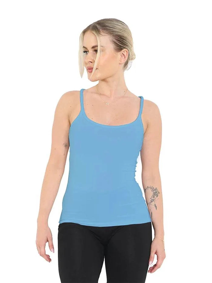 Womens Microfibre Vest Top - thefancydress.co.uk