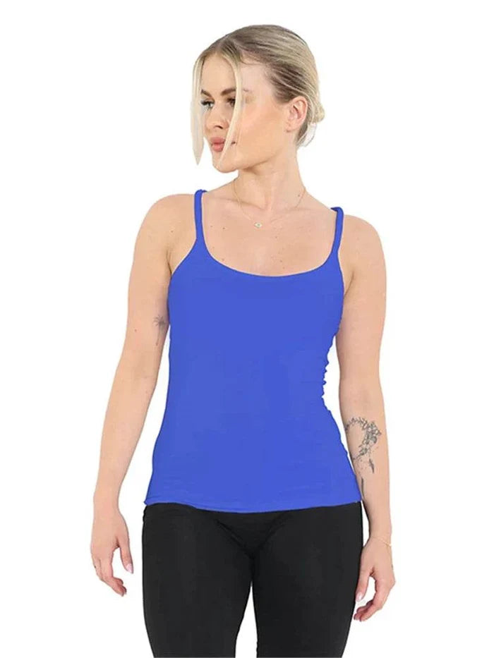 Womens Microfibre Vest Top - thefancydress.co.uk