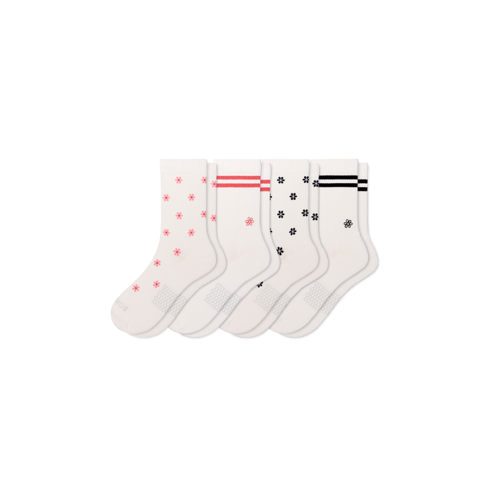 Women's Modern Rib Half Calf Sock 4-Pack