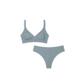 Women’s No Show Plunge Bralette + Thong Pack