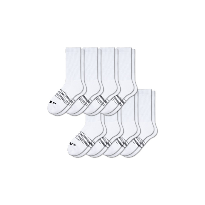 Women's Solids Calf Sock 8-Pack