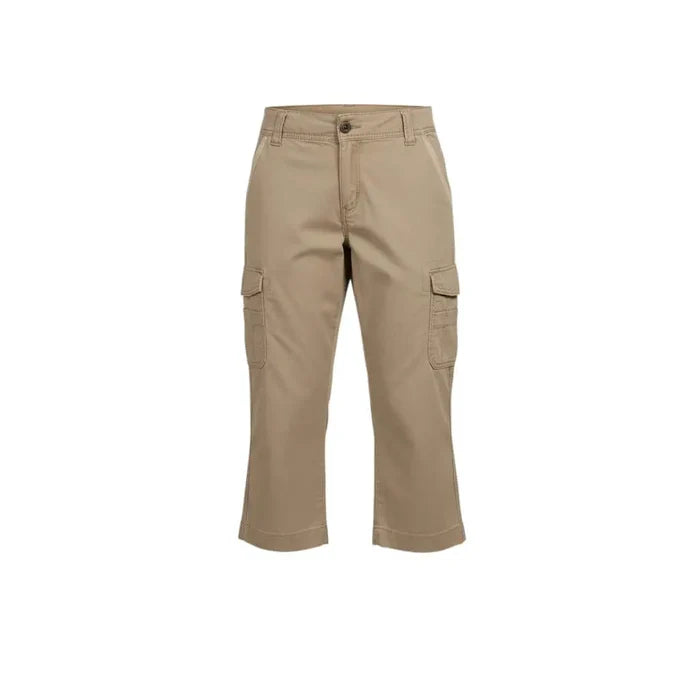 Women's Tan Utility Cargo Pants