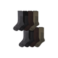 Women's Ultra Strong Merino Blend Calf Sock 8-Pack