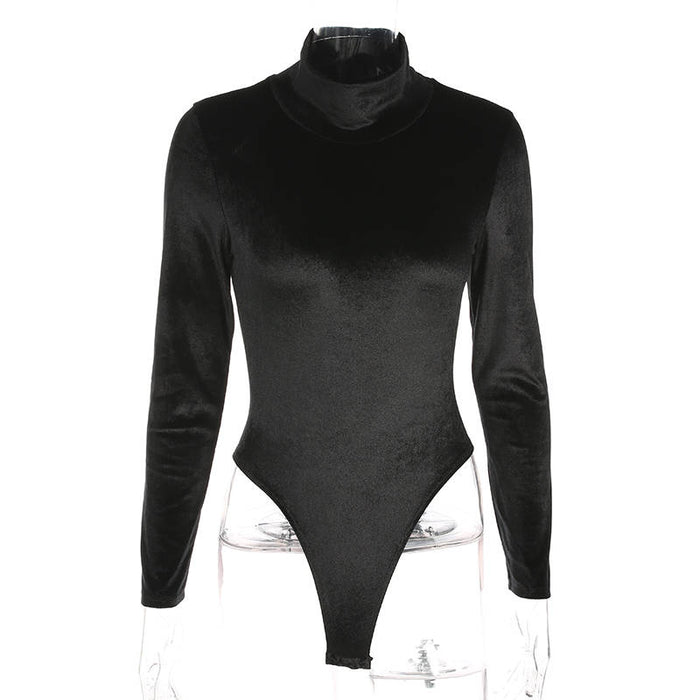 Women’s Velvet Thermal Jumpsuit – Plush & Warm Loungewear
