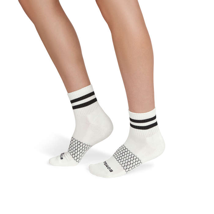 Women's Vintage Stripes Quarter Sock 8-Pack