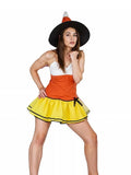 Women's Wish Witch Costume Dress With Hat - thefancydress.co.uk