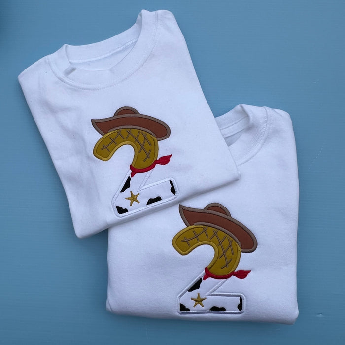 Woody Inspired Number Jumper