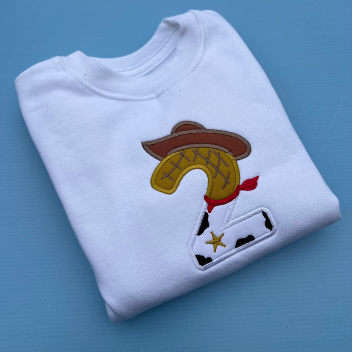 Woody Inspired Number Jumper