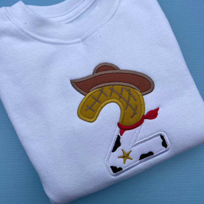 Woody Inspired Number Jumper