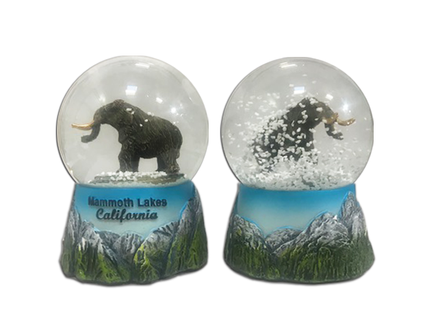 Woolly Mammoth Snow Globe