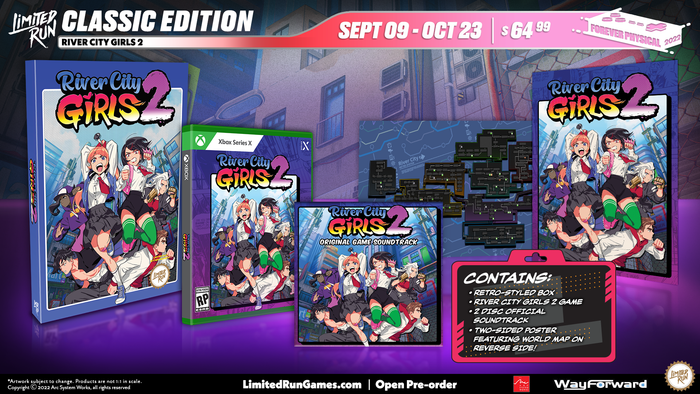 Xbox Limited Run #3: River City Girls 2 Classic Edition