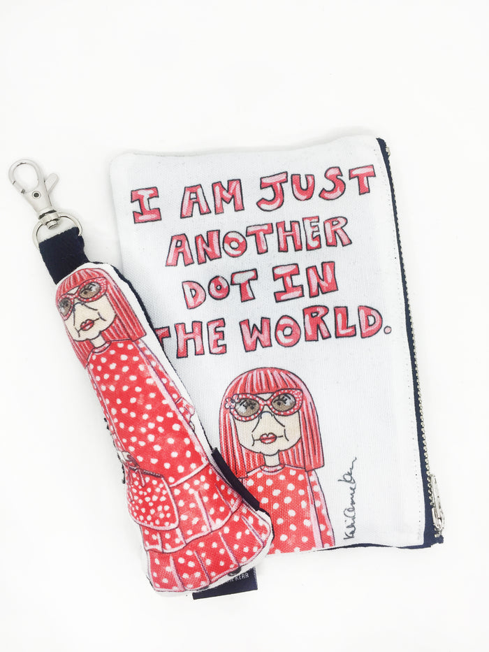 Yayoi Quote Coin Purse