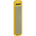 Swix medium sanding block on a white background