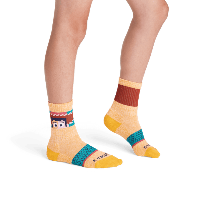 Youth Pixar | Bombas Calf Sock 4-Pack Gift Box