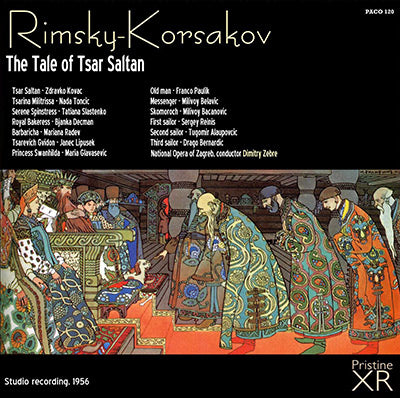 ZEBRE Rimsky-Korsakov: The Tale of Tsar Sultan (1956) - PACO120 - CD